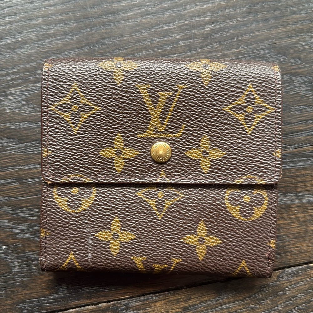 Louis Vuitton Portefeuille Elise Trifold Monogram Wallet